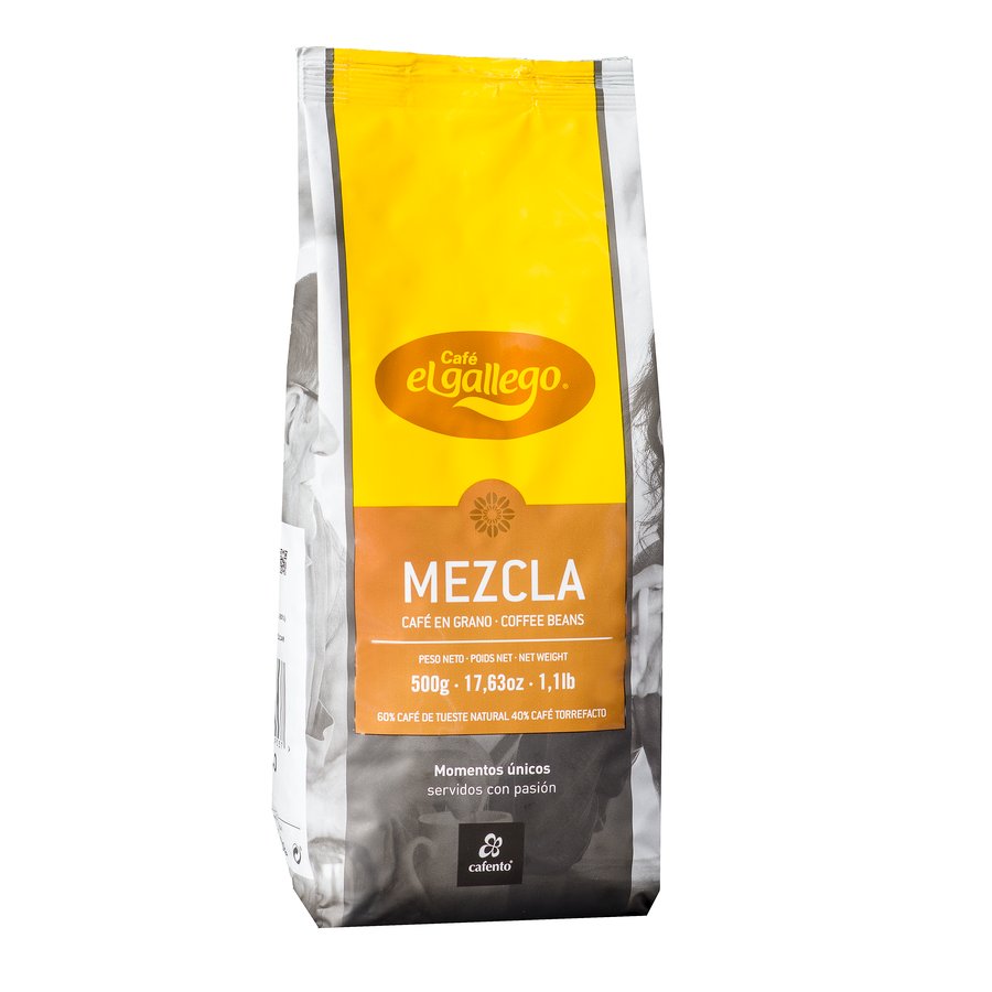 Café grano EL GALLEGO mezcla 60/40 500 g