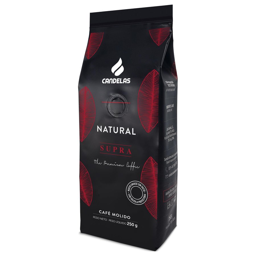 Café molido CANDELAS supra natural 250 g