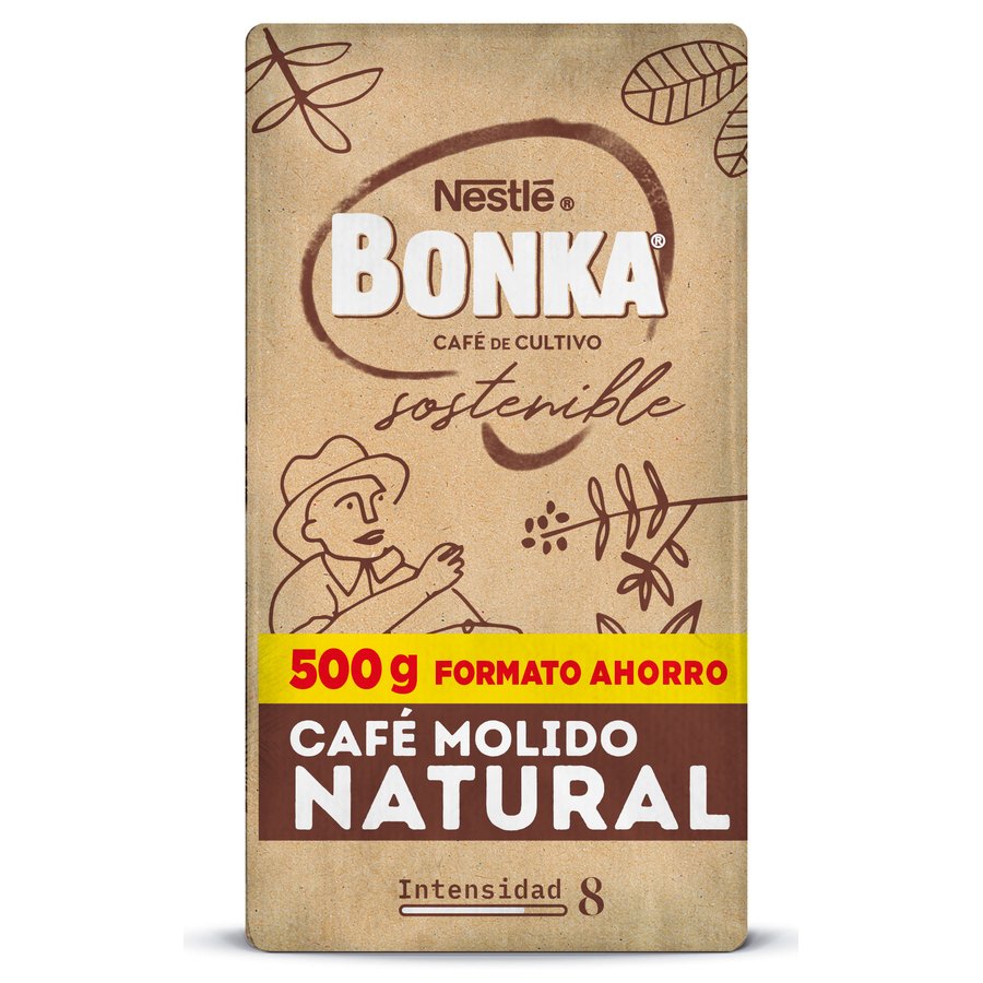 Café molido BONKA natural 500 g