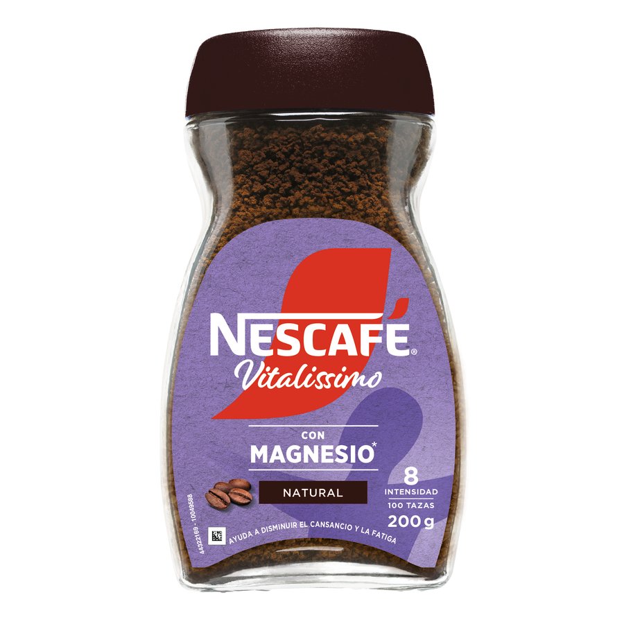 Café soluble NESCAFE Vitalíssimo Natural con magnesio 200 g