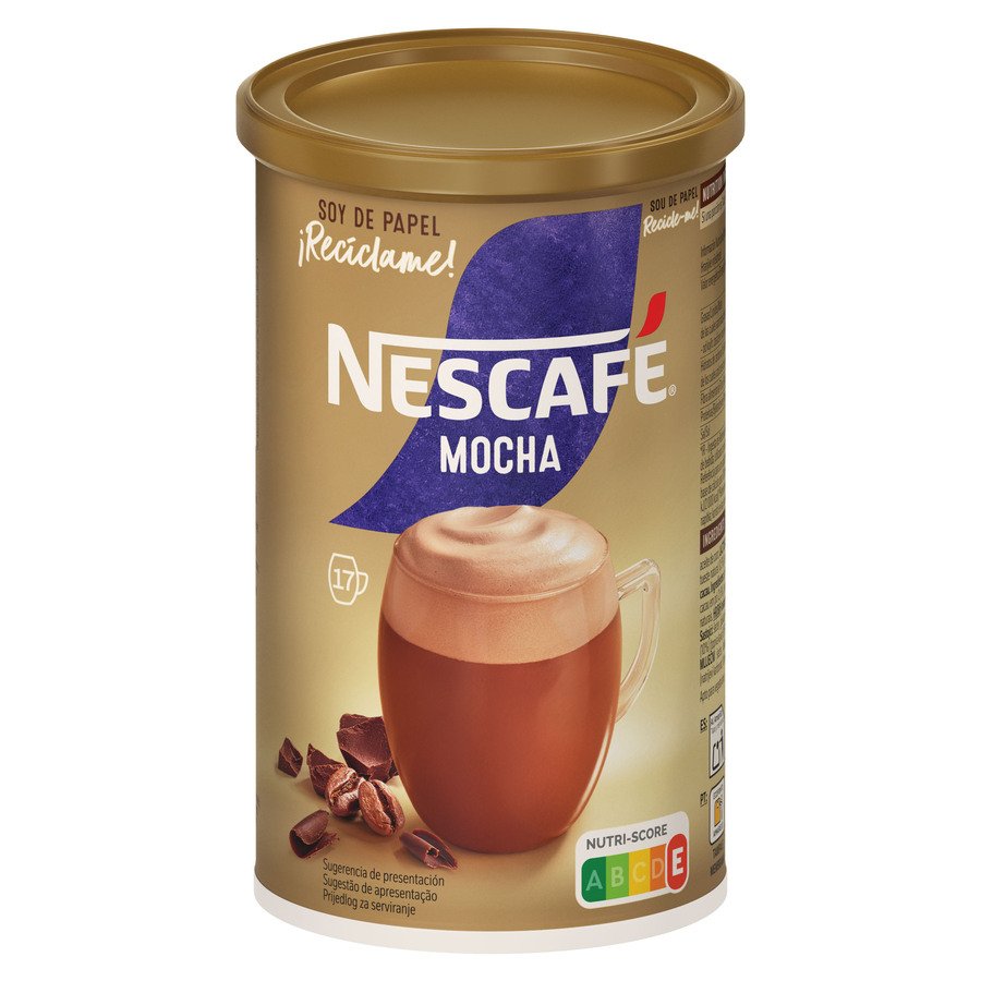 Café soluble NESCAFE Mocha/Gold capuccino chocolate bote 306 g