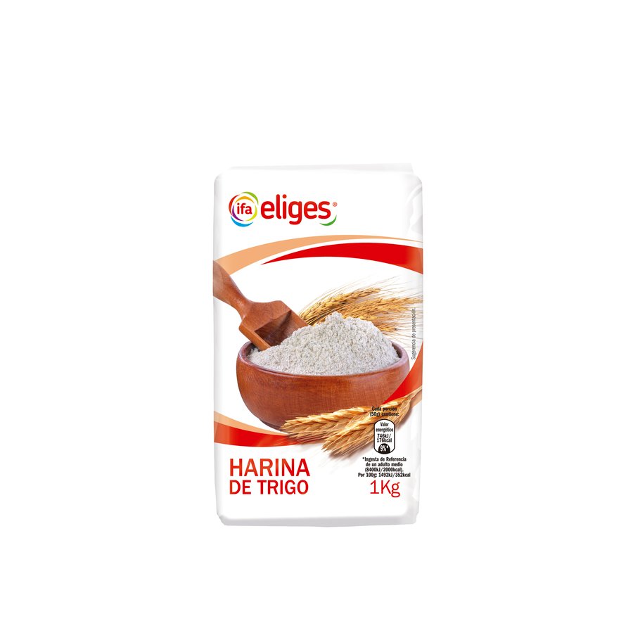 Harina de trigo IFA ELIGES paquete 1 kg