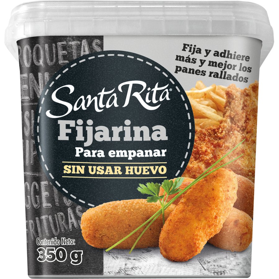 Fijarina (empanar sin huevo) SANTA RITA tarrina 350 g