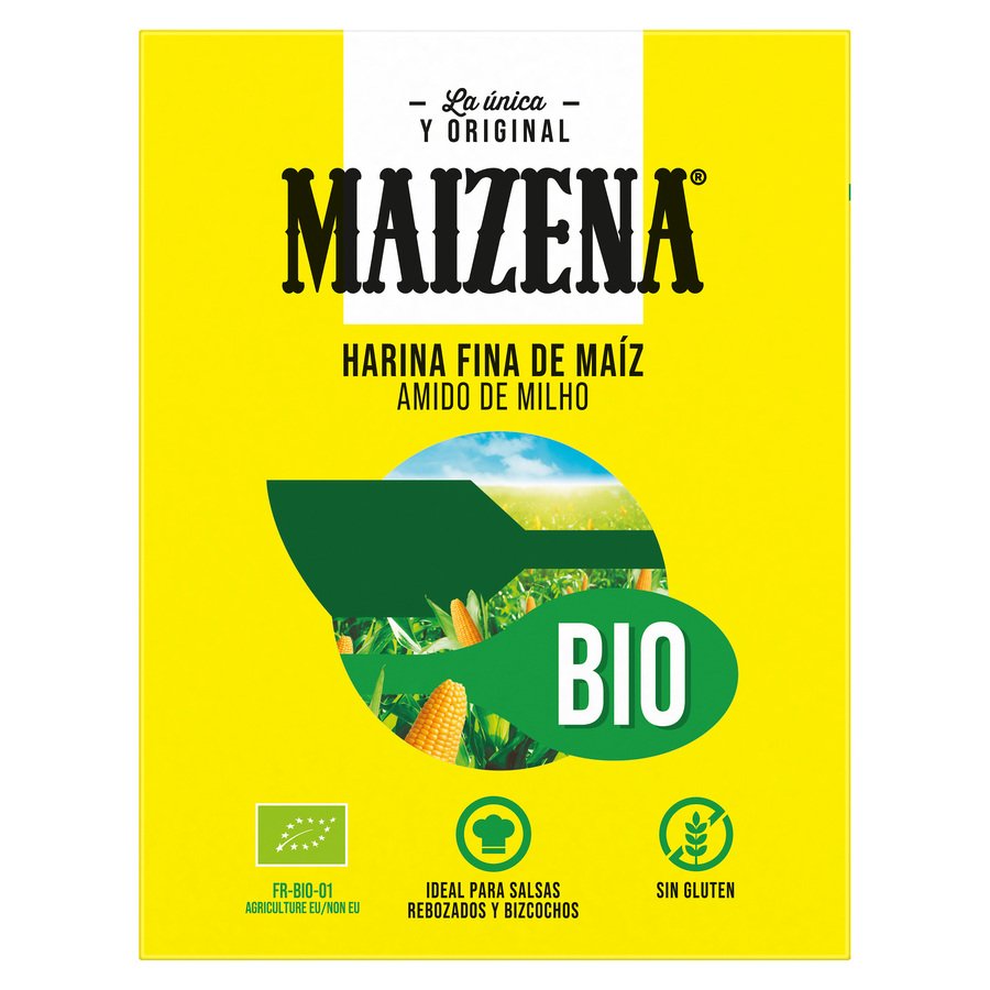 Harina fina maíz MAIZENA bio 200 g