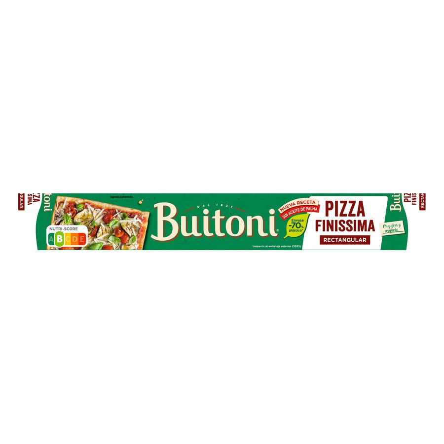 Masa refrigerada para pizza rectangular BUITONI 260 g