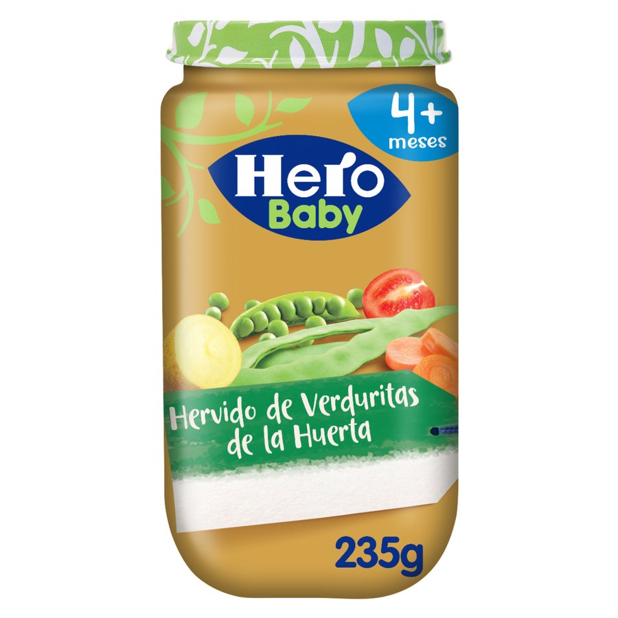 Hero Baby Tarritos Recetas Caseras Lentejas con Verduritas 2x190 g