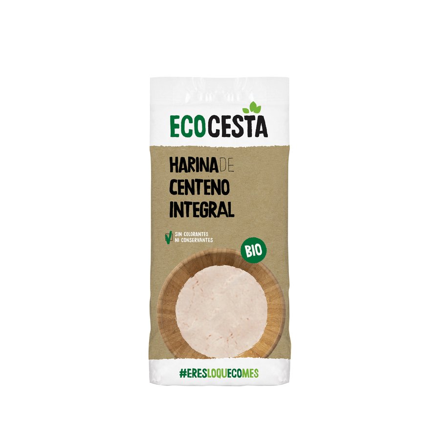 Harina de centeno integral BIO ECOCESTA 500 g