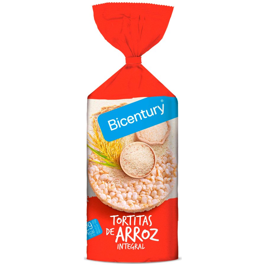 Tortitas arroz integral BICENTURY 130 g