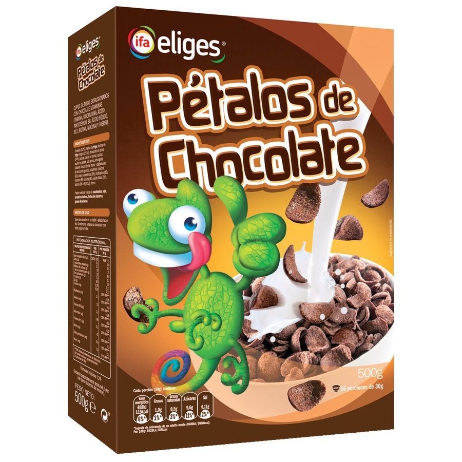 Cereales IFA ELIGES pétalos chocolate 500 g