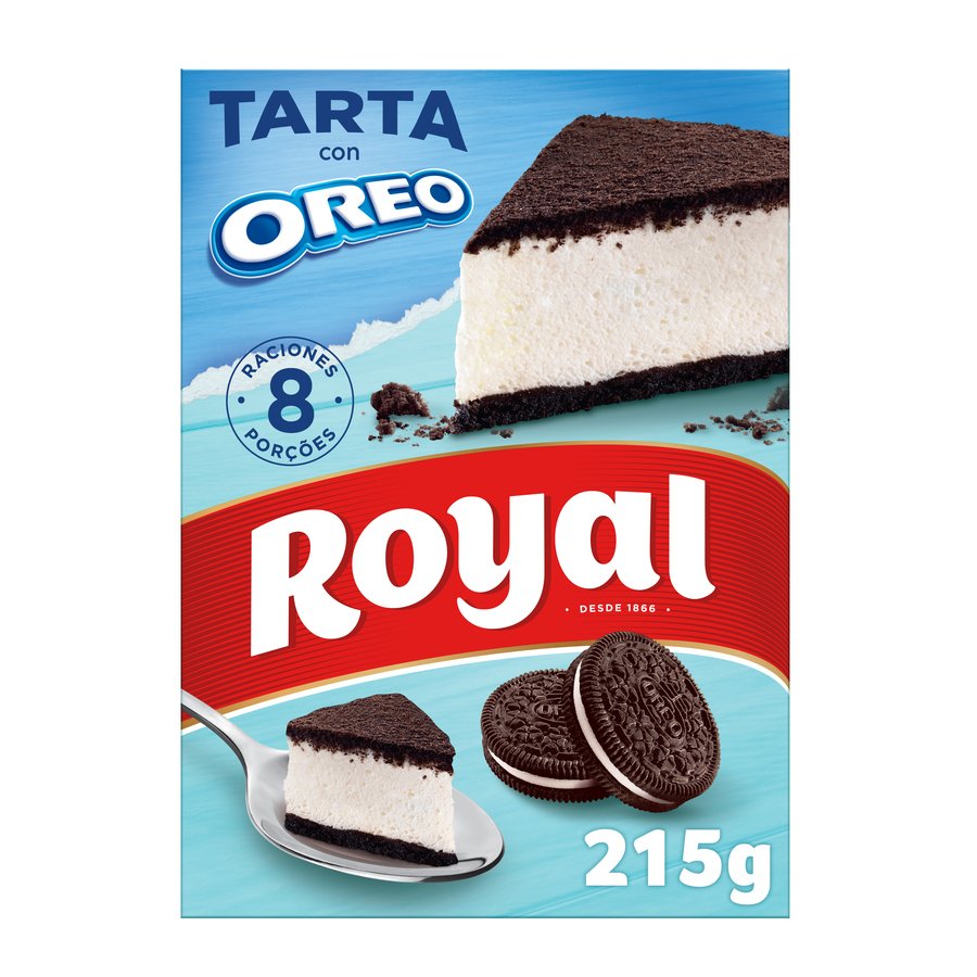 Preparado pastel Oreo cake ROYAL 215 g