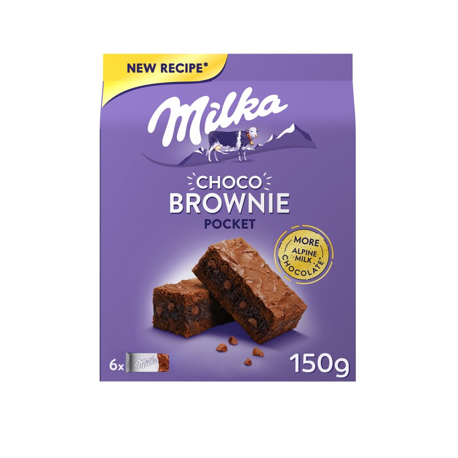 Bizcocho MILKA choco brownie 150 g