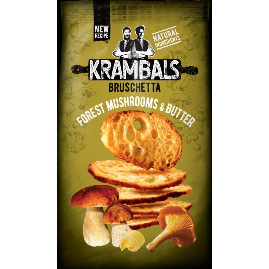 Bruschettas KRAMBALS setas-mantequilla 70 g