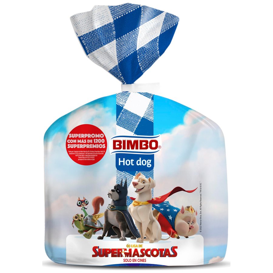 Hot Dogs BIMBO 6 unidades bolsa 330 g