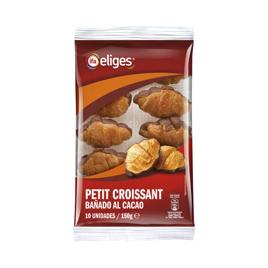 Petit croissant cacao IFA ELIGES 10 unidades 150 g