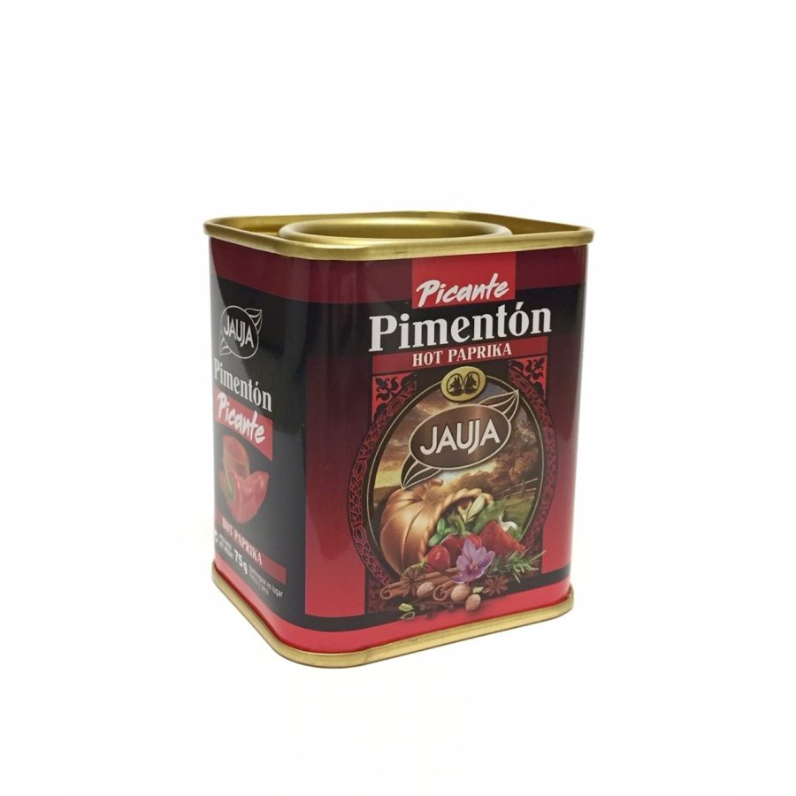 Pimentón picante JAUJA lata 1/8 kg pn.75 g