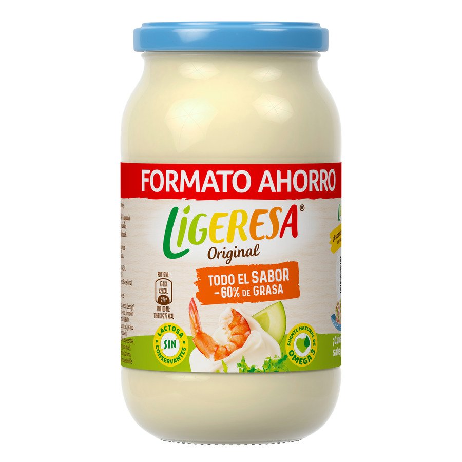 Salsa fina LIGERESA frasco 425 ml