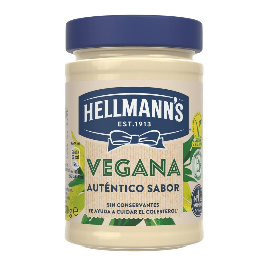 Salsa fina HELLMANN'S vegana 280 ml