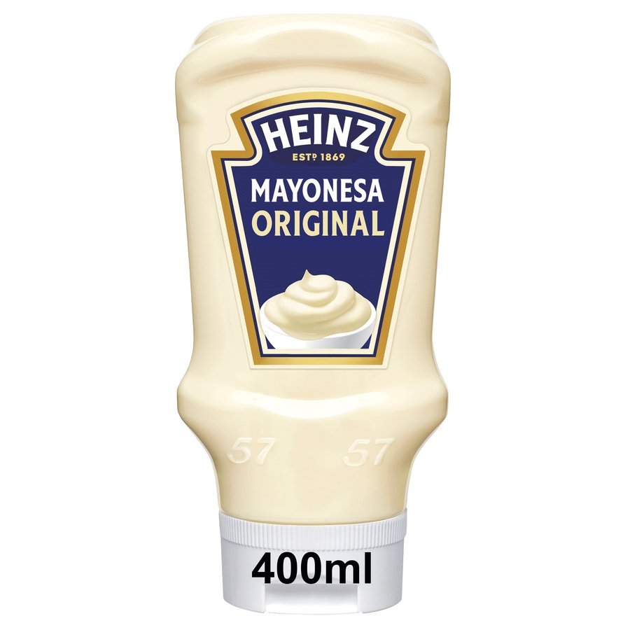 Mayonesa HEINZ bocabajo 400 ml