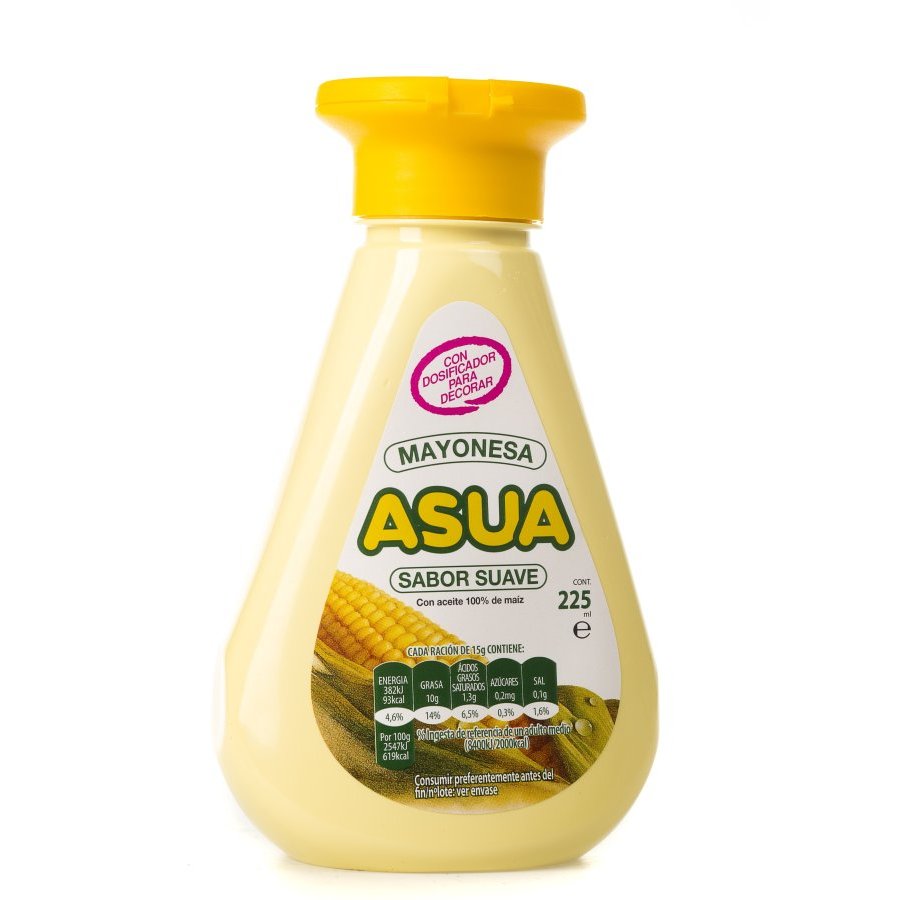 Mayonesa ASUA dosificador 225 ml