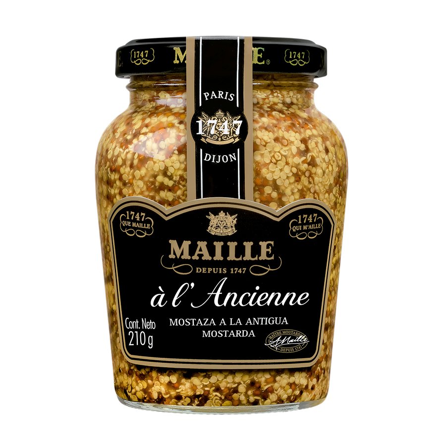 Mostaza grano a la antigua MAILLE 210 g pn