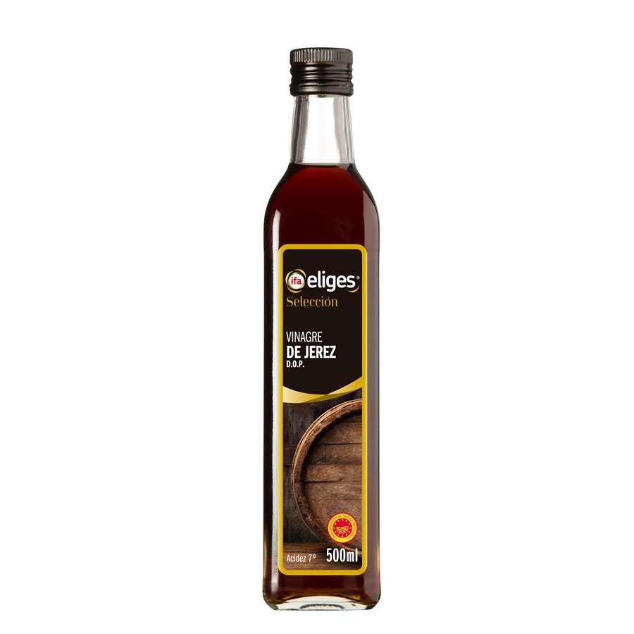 Vinagre de Jerez dop IFA ELIGES botella 50 cl