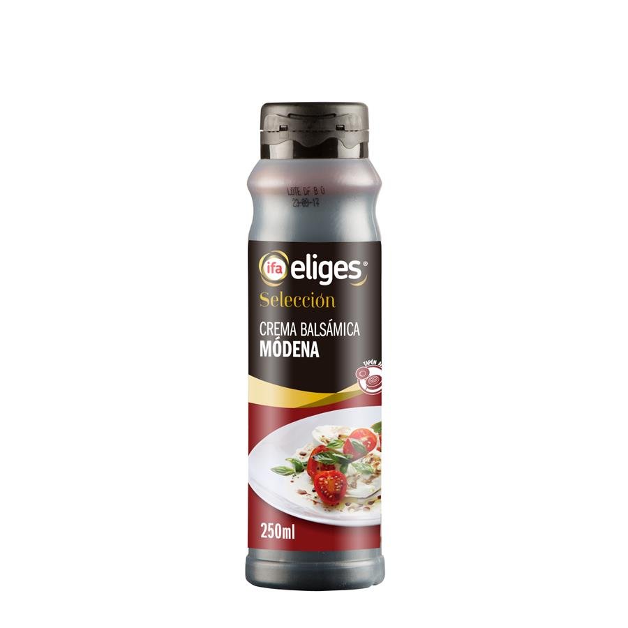 Crema vinagre balsámico Módena IFA ELIGES 250 ml