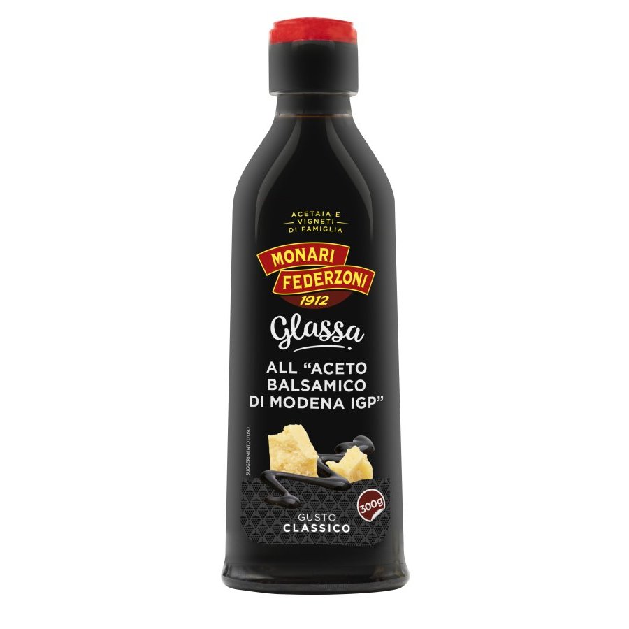 Crema vinagre balsámico Módena MONARI FEDERZONI 250 ml