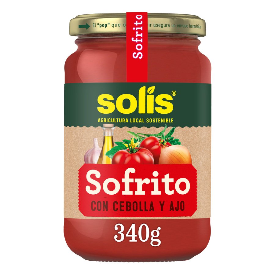 Sofrito estilo casero SOLIS frasco 340 g