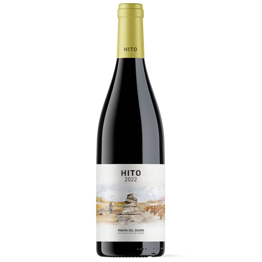 Vino D.O.Ribera Duero HITO roble botella 75 cl