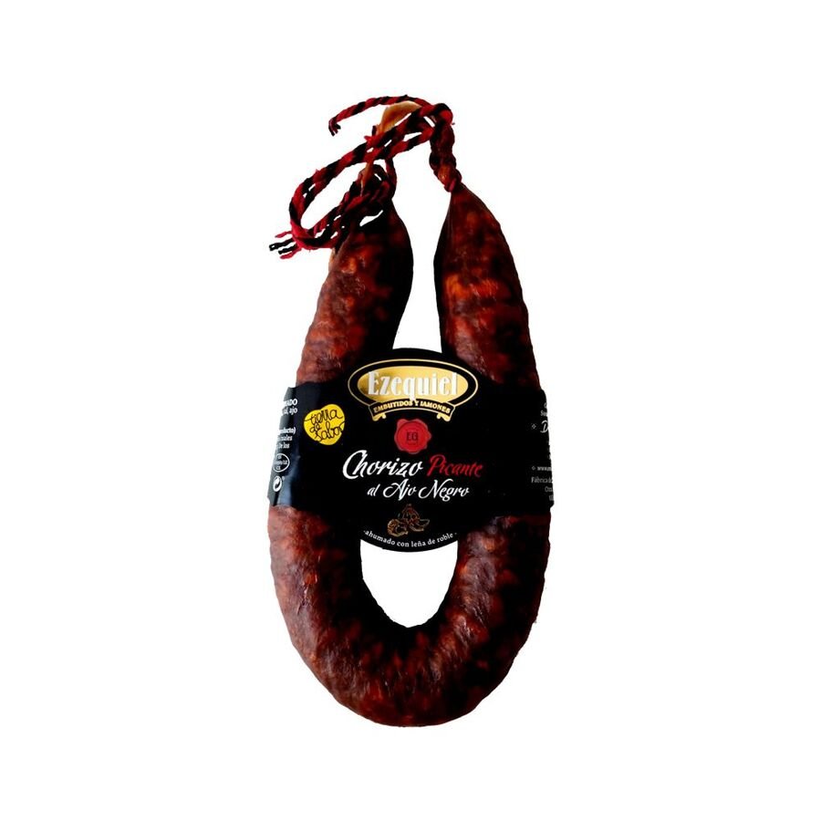 Chorizo EZEQUIEL al ajo negro picante 425 g