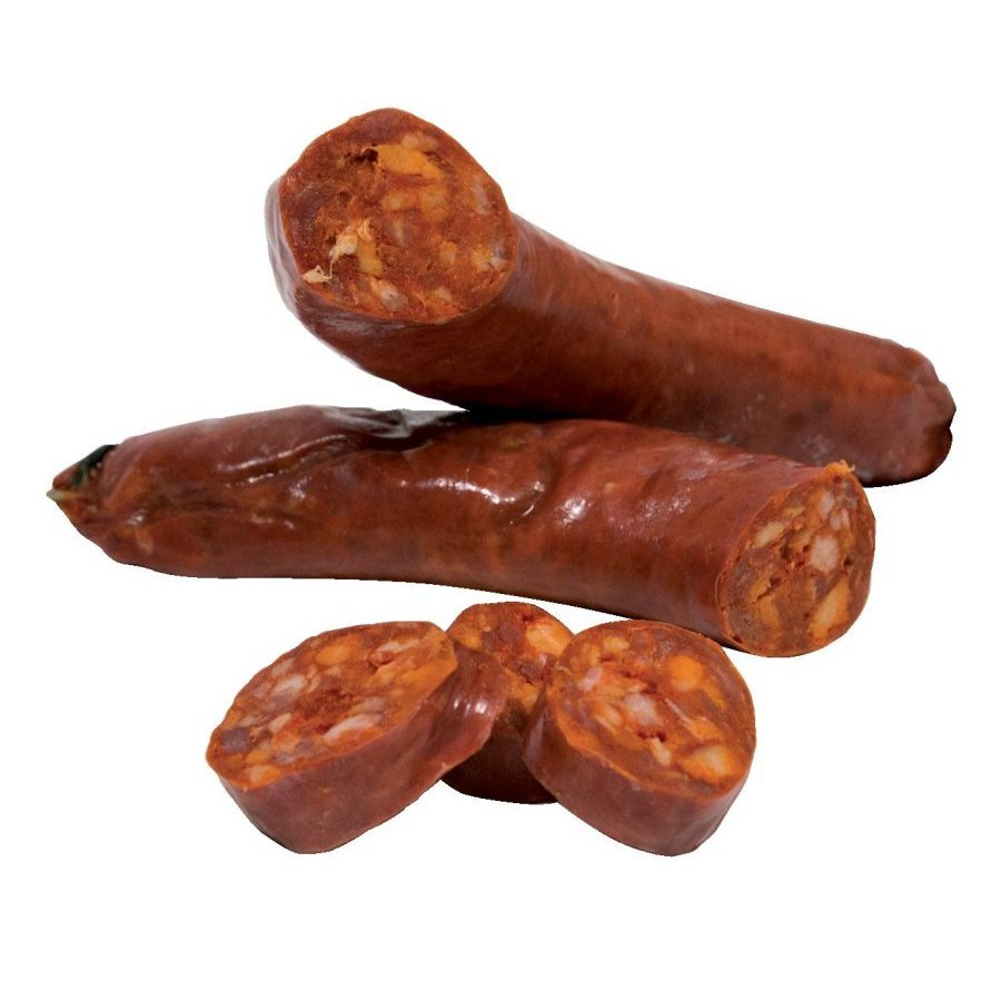 Chorizo extra picante curado LA ENCINA bolsa 4 unidades kilo