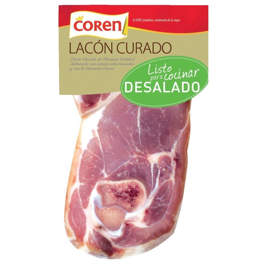 Lacón curado desalado trozos COREN KILO