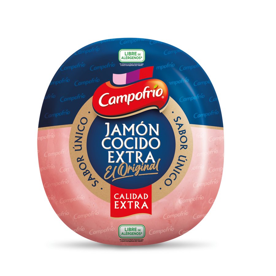 Jamón cocido extra CAMPOFRIO sin gluten kilo