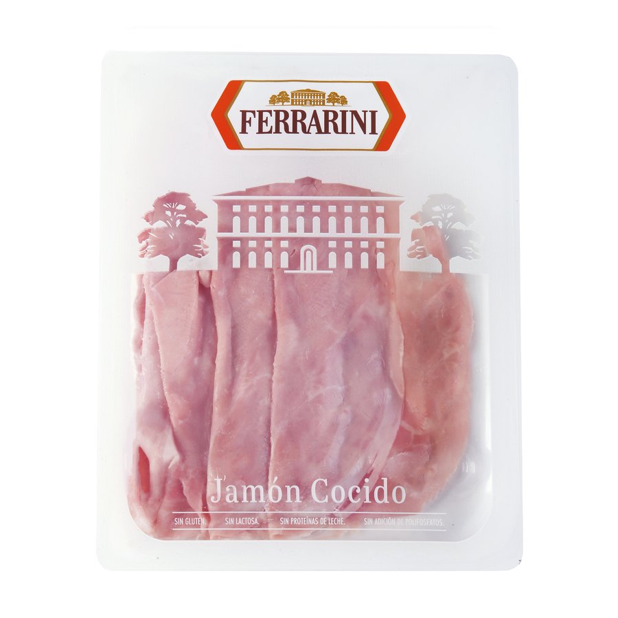 Jamón cocido FERRARINI 92% carne 100 g