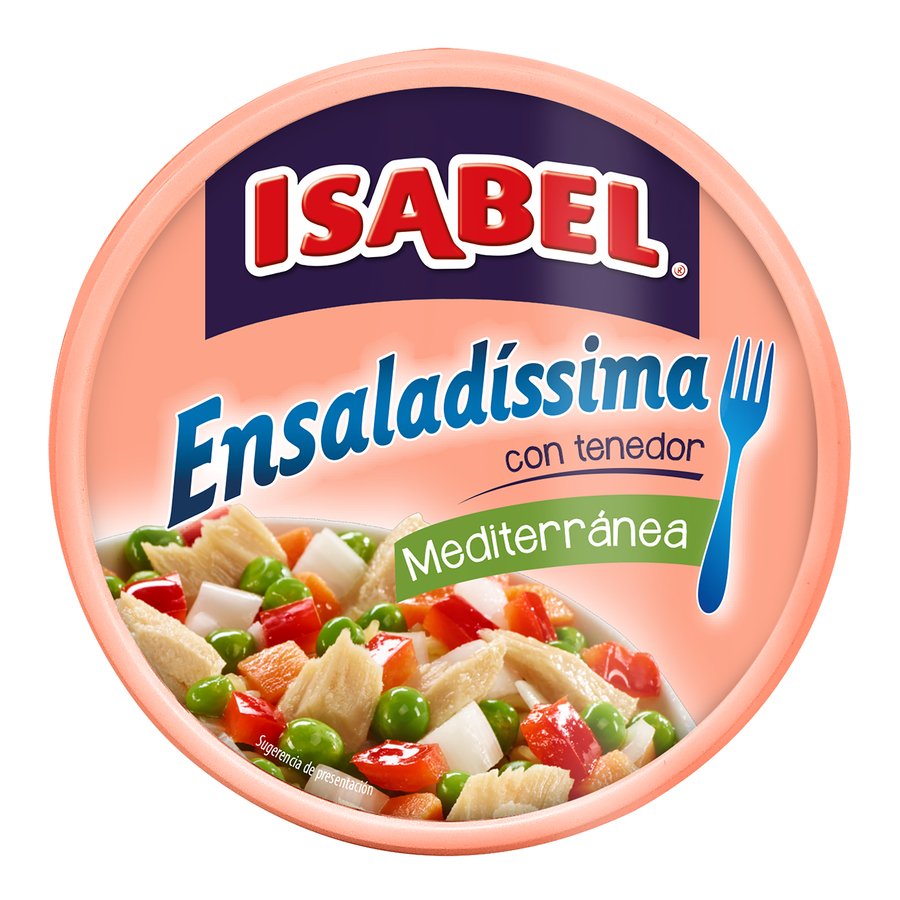 Ensalada ISABEL mediterránea bol 220 g pn.