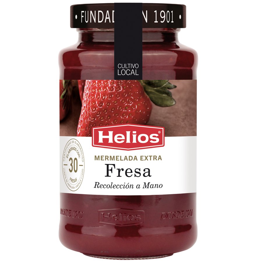 Mermelada HELIOS fresa frasco 640 g