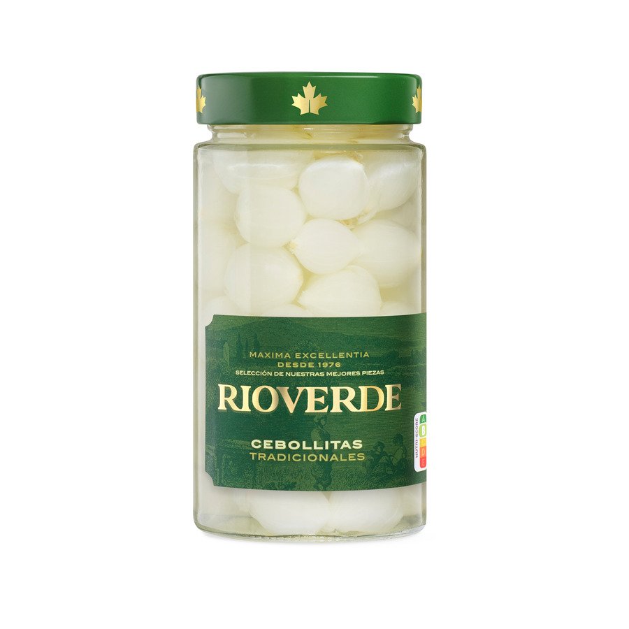 Cebollitas blancas RIOVERDE frasco 180 g pne.