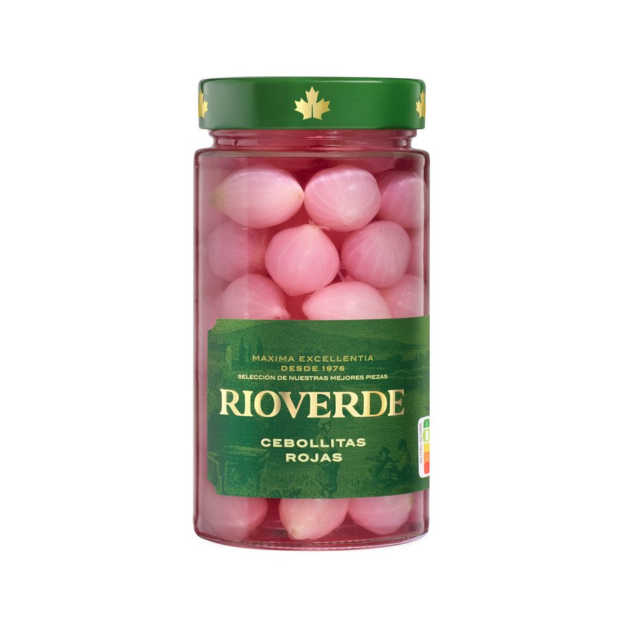 Cebollitas rojas RIOVERDE frasco 180 g pne.