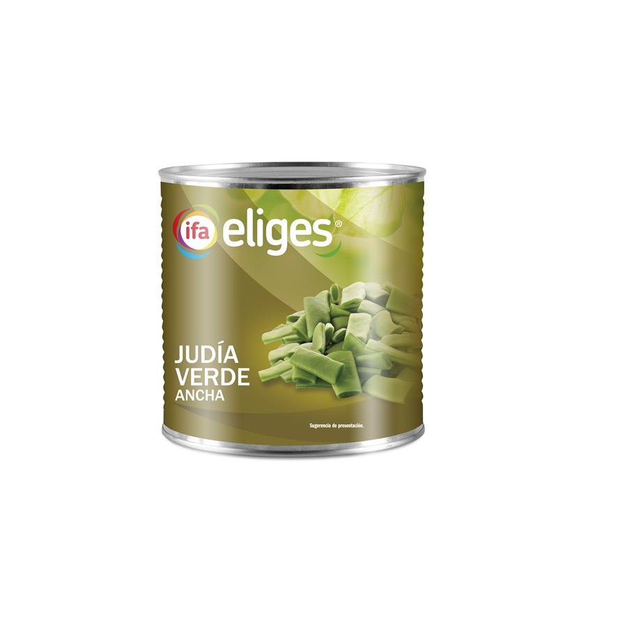 Judía verde ancha IFA ELIGES lata 420 g pne