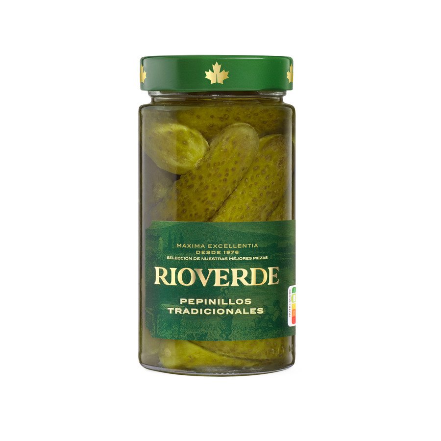 Pepinillos grandes RIOVERDE frasco 180 g pne.