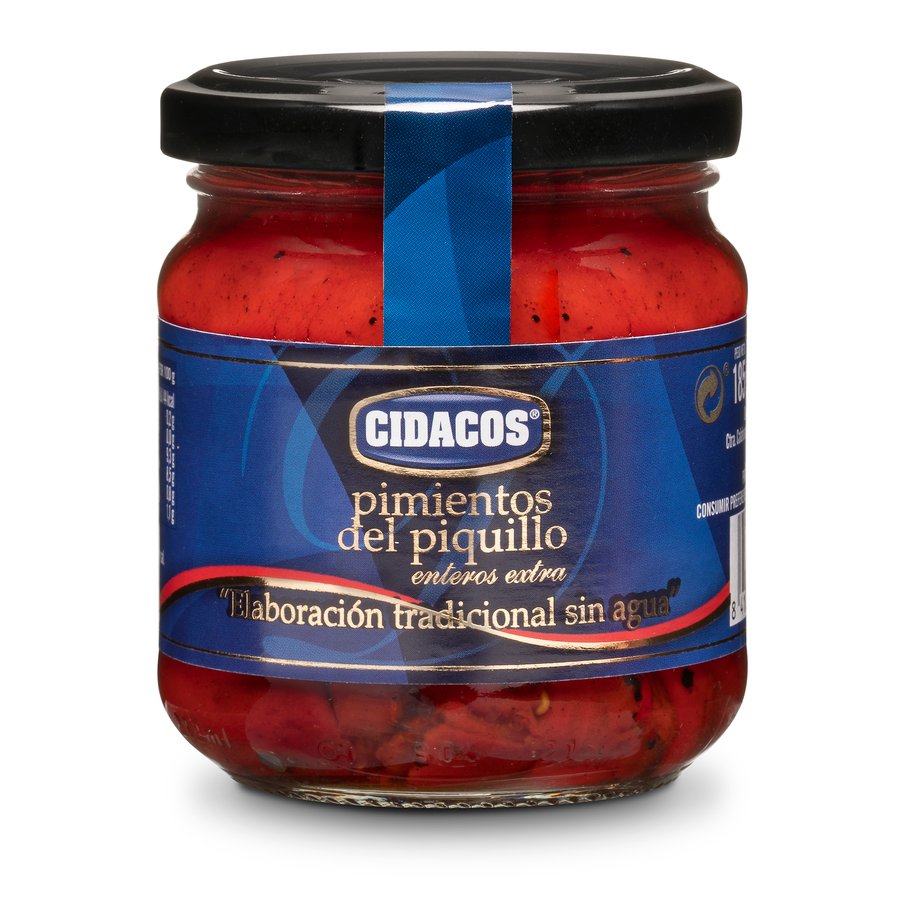 Pimiento piquillo tradicional CIDACOS 175 g pne.