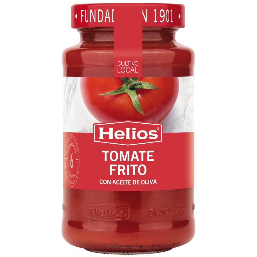 Tomate frito HELIOS frasco 570 g pn