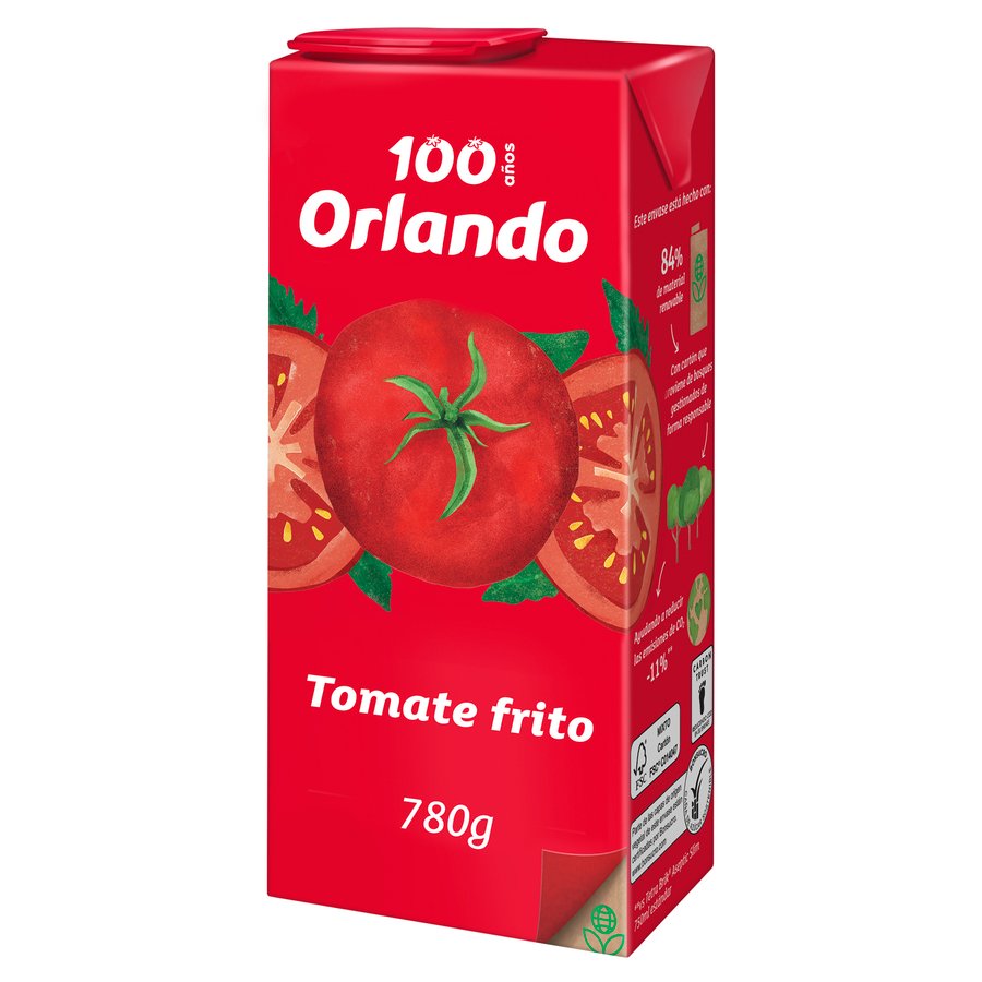 Tomate frito ORLANDO brik 780 g