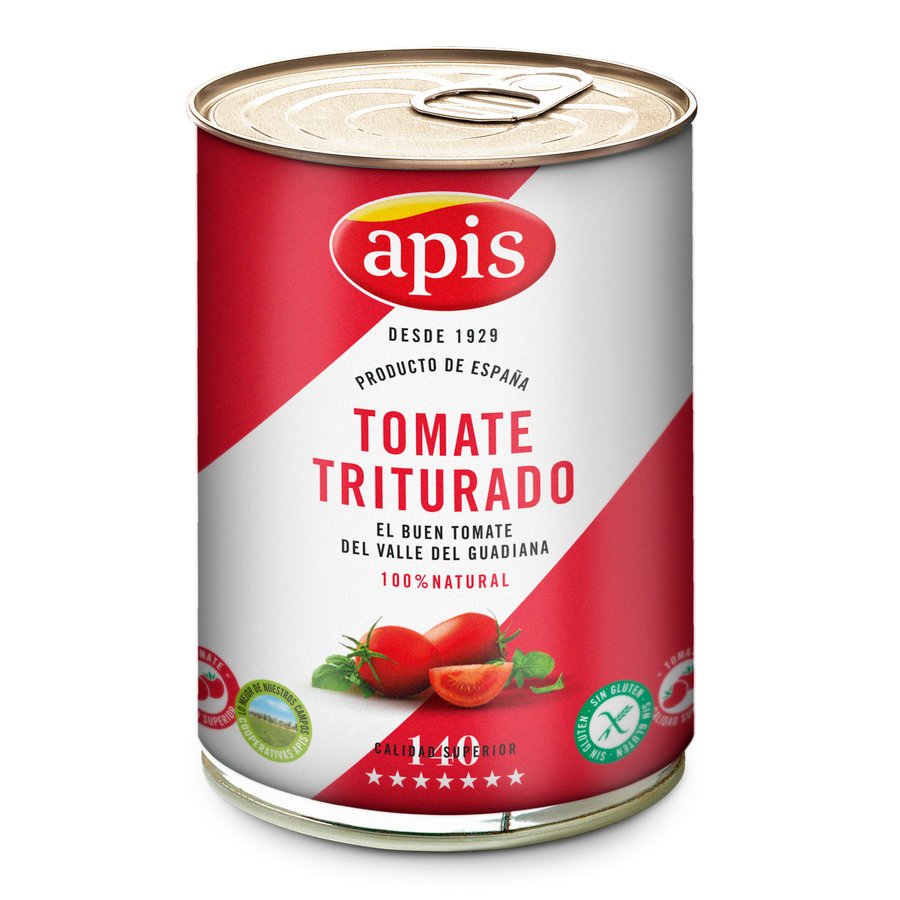 Tomate triturado APIS bote 1 kg (800 g pn.)