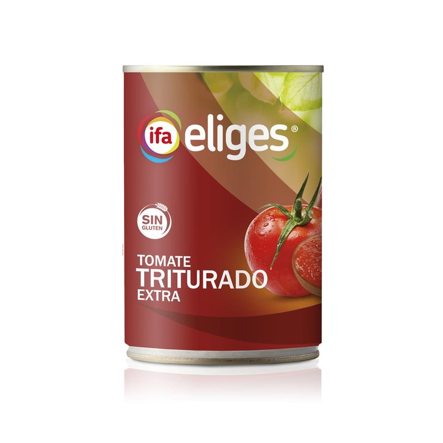 Tomate triturado IFA ELIGES lata 400 g pn.