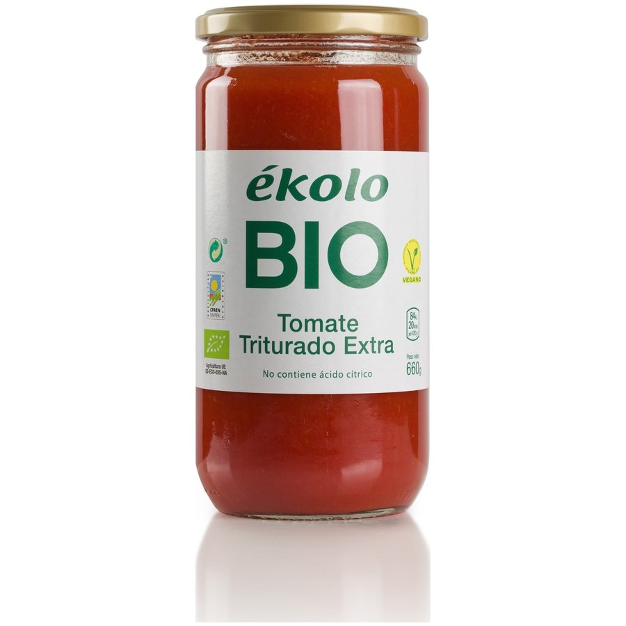 Tomate triturado EKOLO bio frasco 660 g pn.