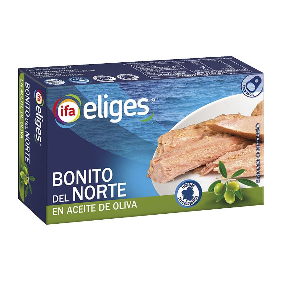 Bonito norte aceite oliva IFA ELIGES 111 g pn.