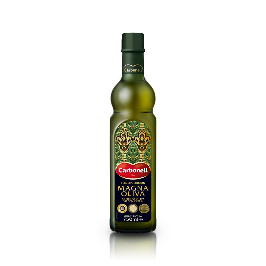 Aceite oliva virgen extra CARBONELL Oliva Magna botella 75 cl