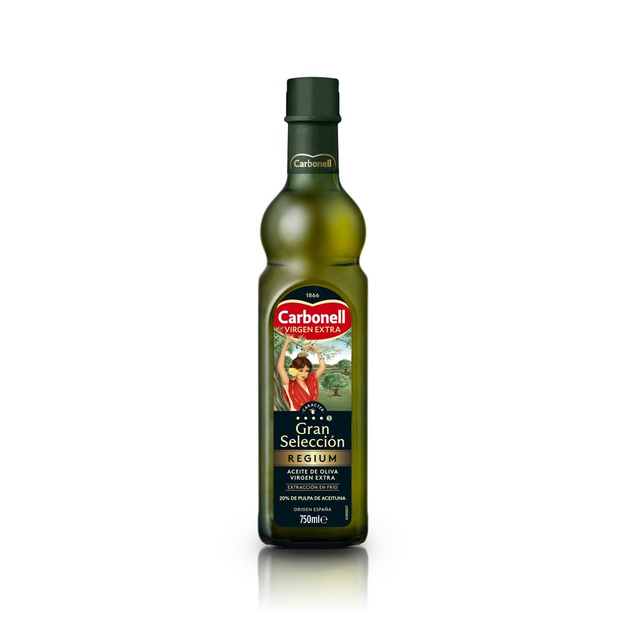 Aceite oliva virgen extra CARBONELL Regium botella 75 cl