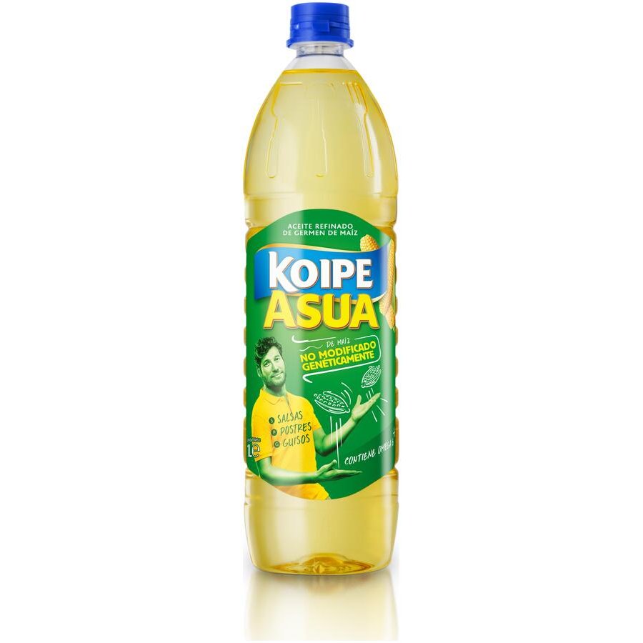 Aceite maíz KOIPE Asua botella  1 l